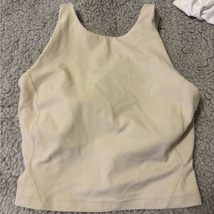 lululemon athletica Cream Tank Top